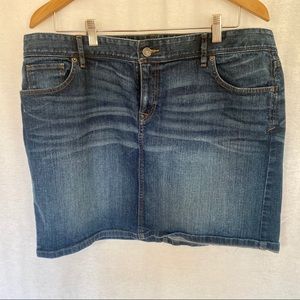 Loft Jean Skirt size 14